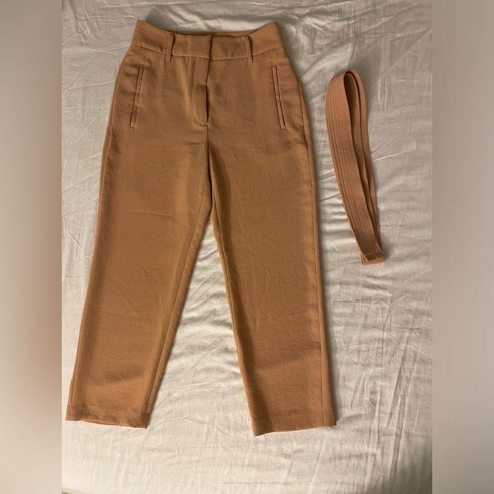 ARITZIA WILFRED TIE-FRONT PANT